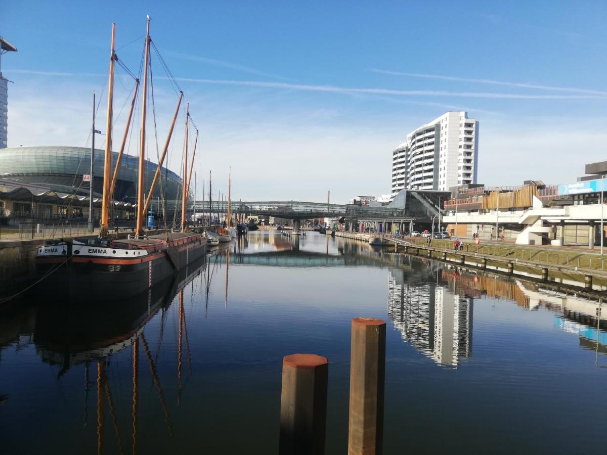 Ferienwohnung Breitschuhs Havenwelten Бремерхафен Экстерьер фото